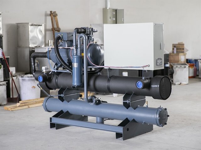 What is the role of screw water chillers in industrial production